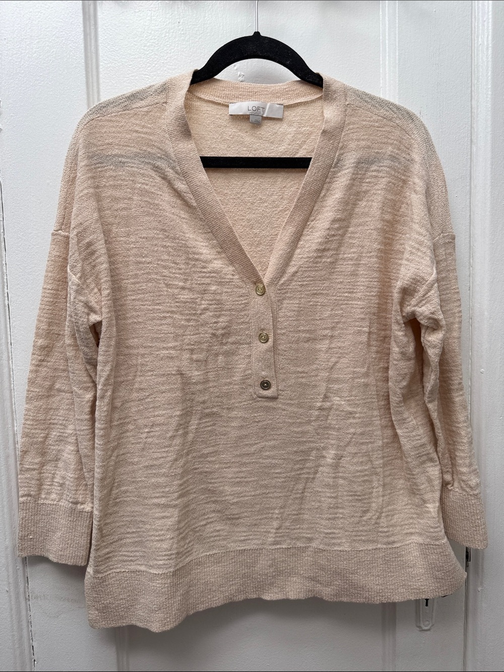 LOFT Henley sweater